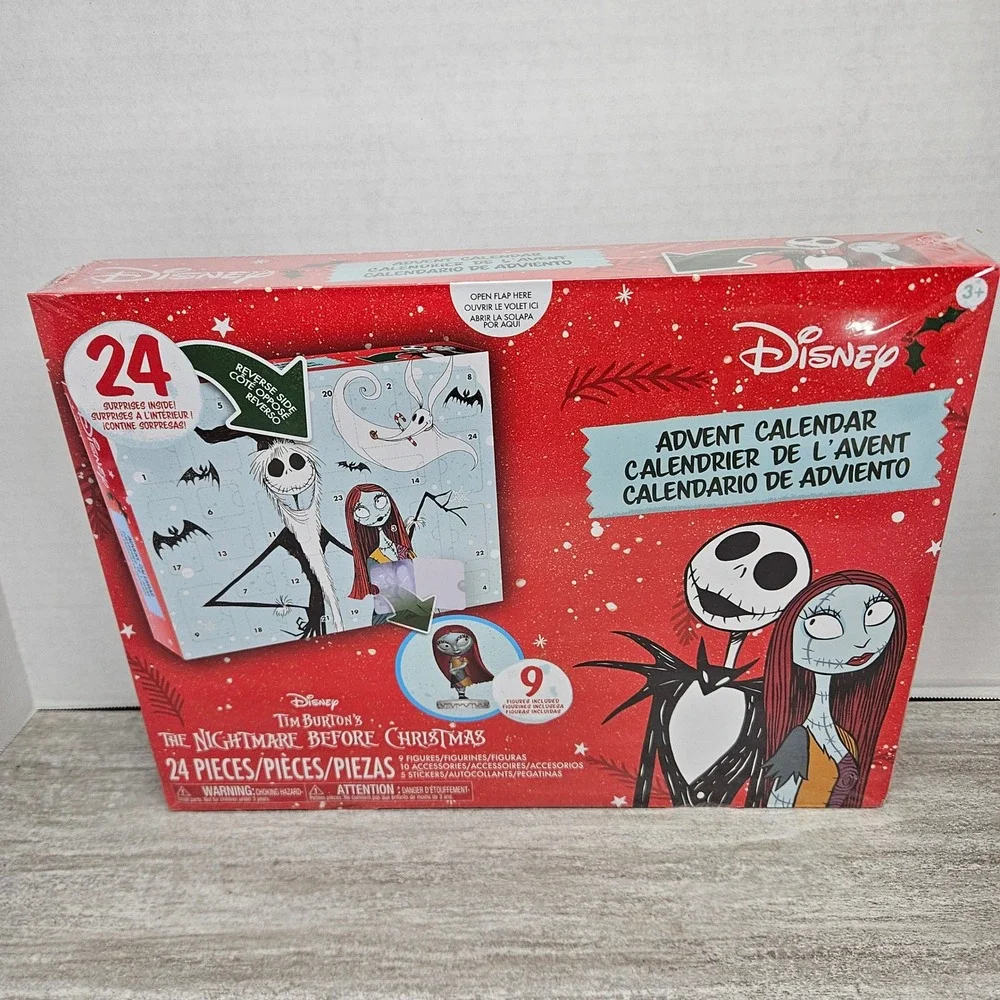 Disney Tim Burton‎ The Nightmare Before Christmas 24 Day Advent Calendar Figures